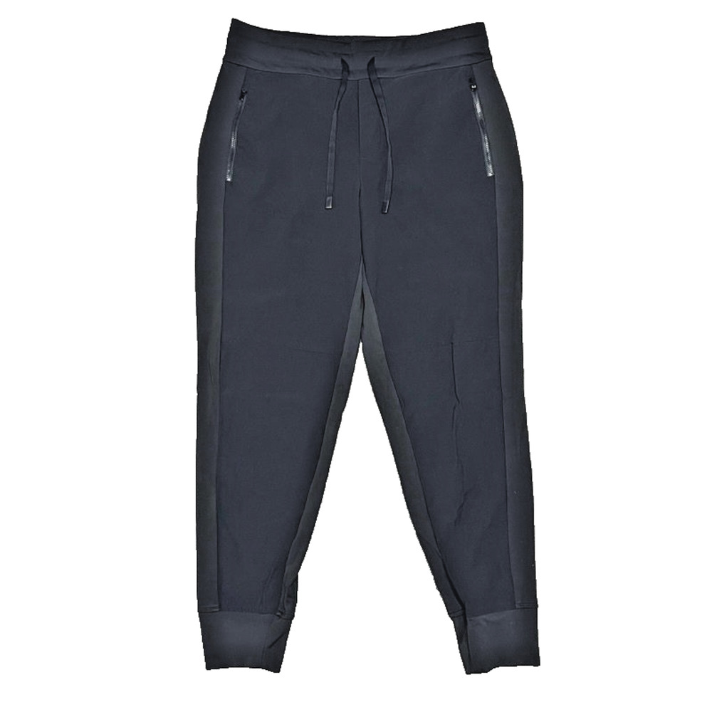 Athleta Headlands Hybrid Trek Jogger Pants Size 8P Black EUC